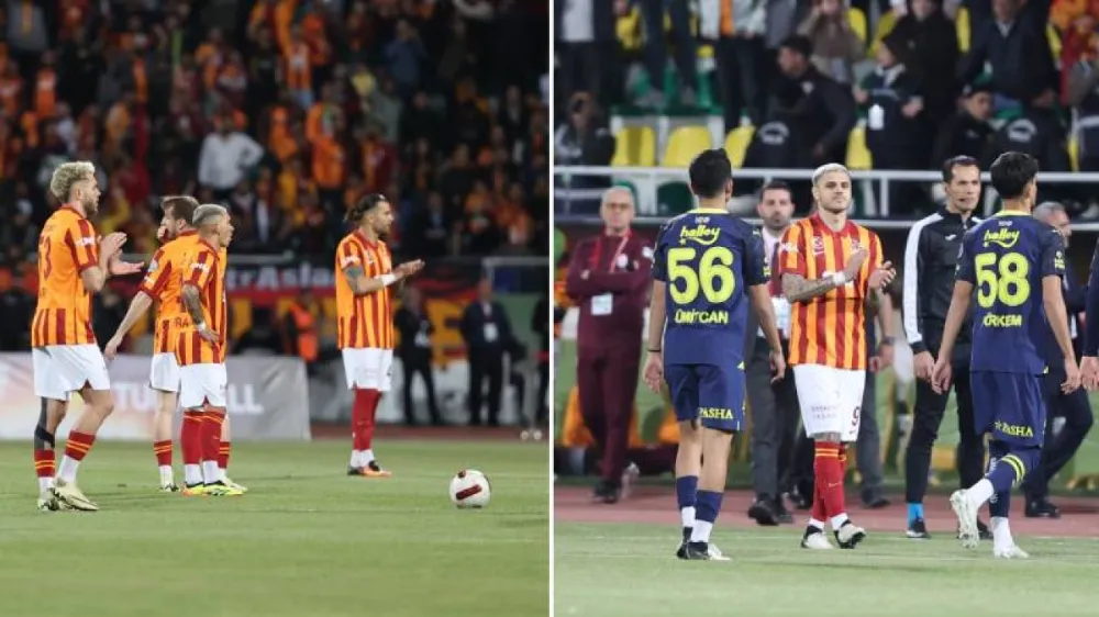 Galatasaraylı Futbolcular Rakip Takımı Alkışladılar!
