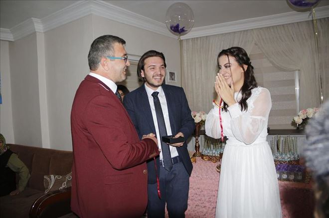 MİNE VE ALİCAN ERKILIÇ EVLİLİĞE İLK ADIMLARINI ATTILAR