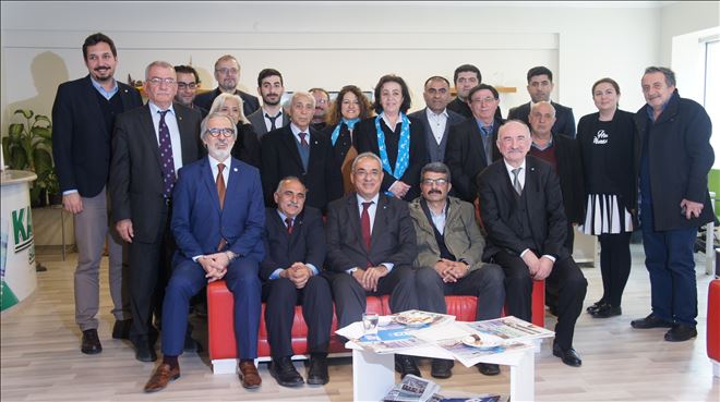Aksakal, Kocaeli medyasını ziyaret etti