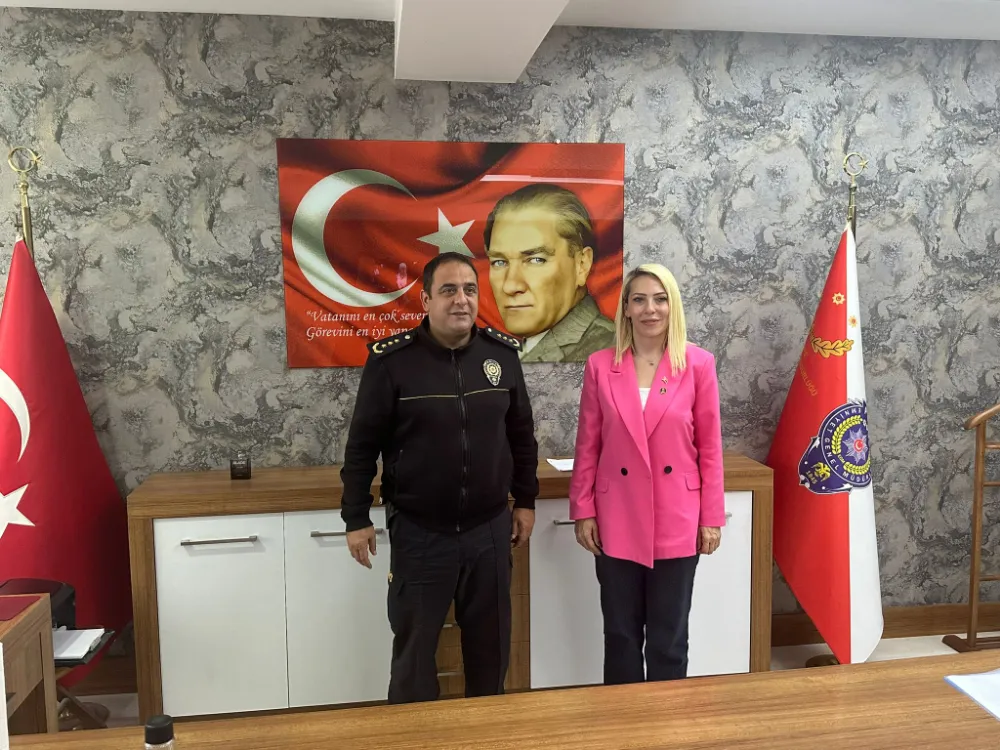  Gebze  Zafer Partisi  ilçe emniyet müdürü Adil uğur bilgiliyi ziyaret etti