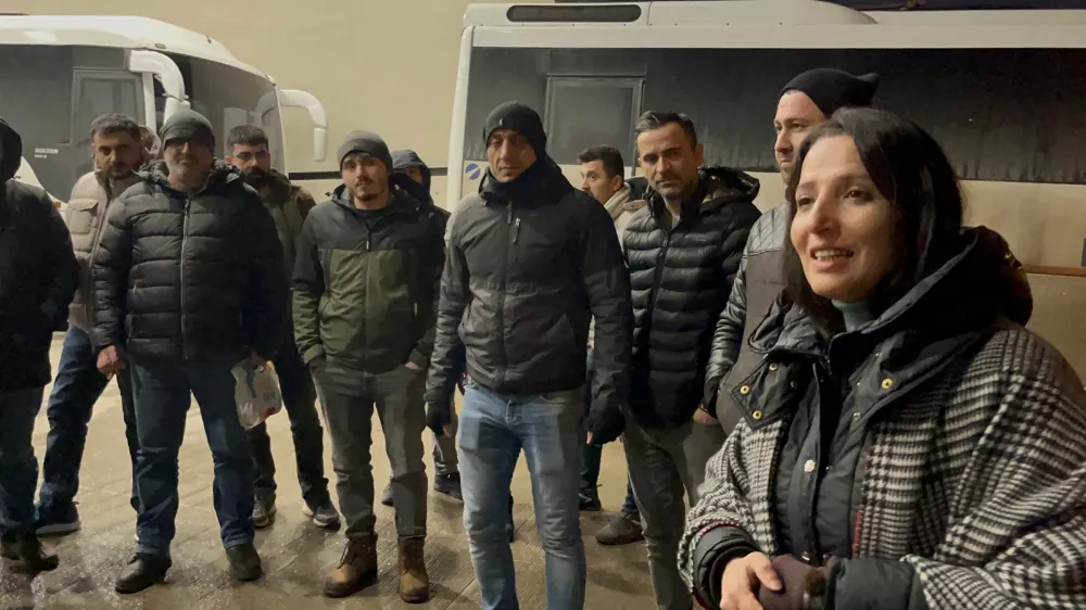 Arzu Erkan güne Pulver işçileriyle başladı