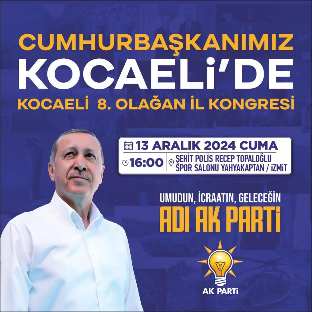 Cumhurbaşkanı Erdoğan Kocaeli