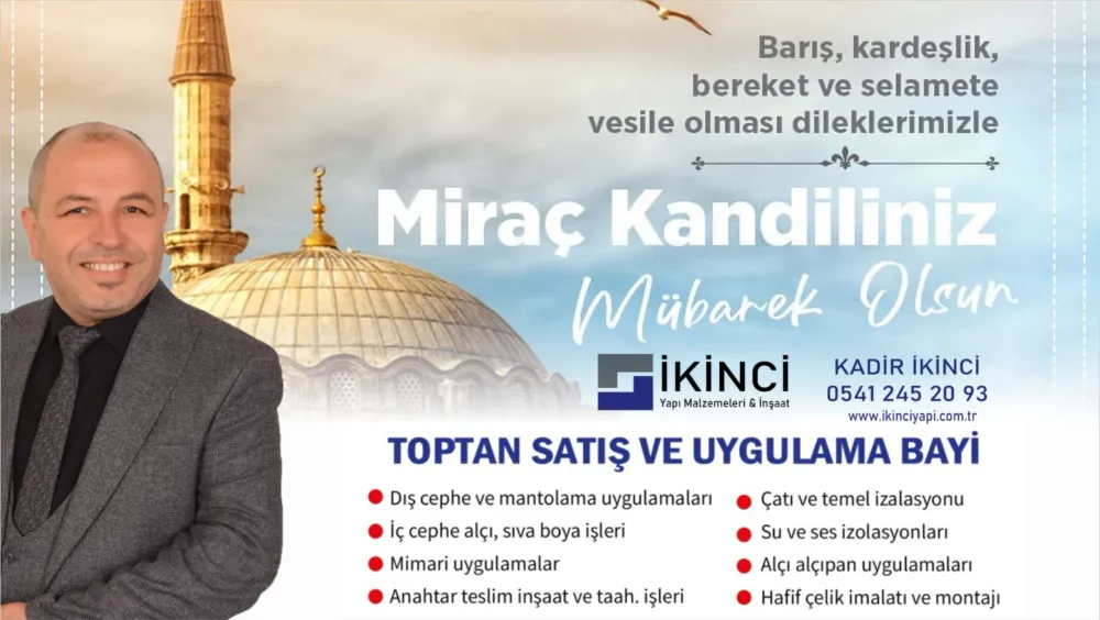 MİRAÇ KANDİLİMİZ MÜBAREK OLSUN.