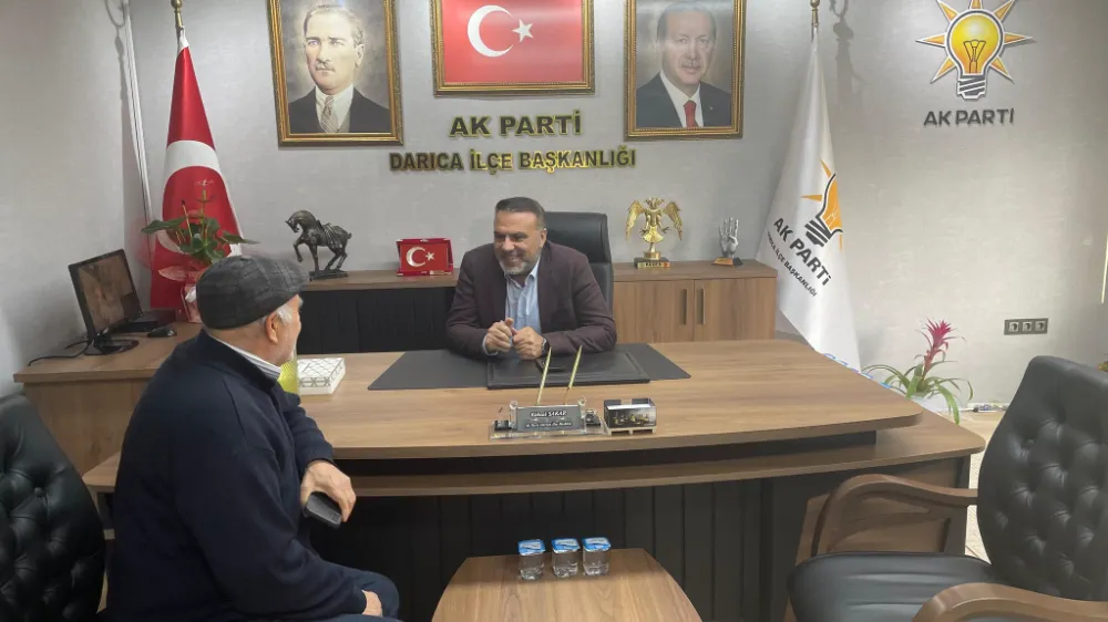 AK PARTİ DARICA İLÇE BAŞKANI KÖKSAL ŞAKAR: