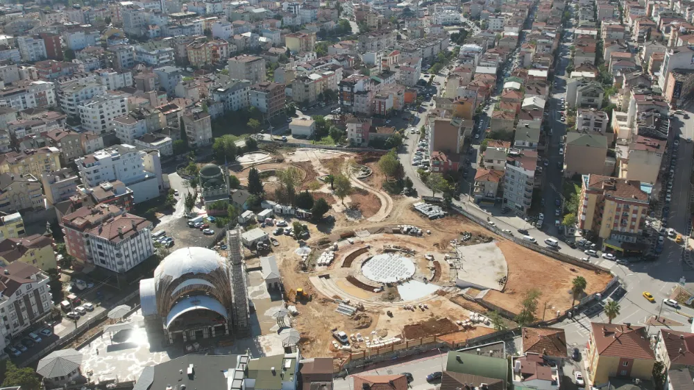 Kent Meydanı’nda çalışmalar tam gaz devam!