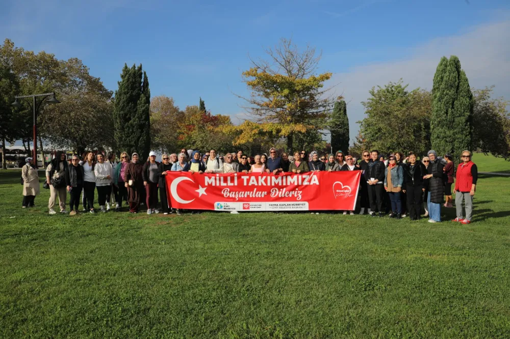 İzmitli kadınlardan Milli Takıma destek mesajı
