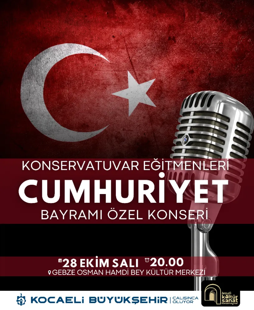Cumhuriyet coşkusu tüm Kocaeli’yi saracak!