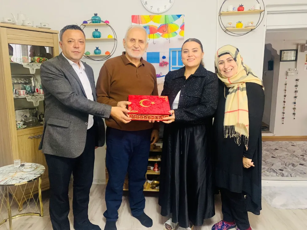 İzmit Belediyesinden gazilere vefa ziyareti