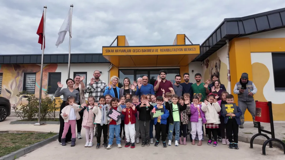 Çayırovalı minikler, can dostlarımızı ziyaret etti