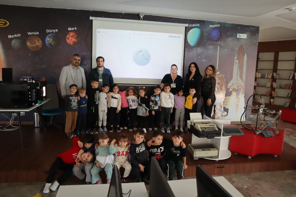 Çınar Çocuk Evleri öğrencileri 3D teknolojiyi deneyimledi