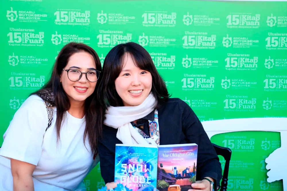 Koreli yazar Soyoung Park, Kitap Fuarı’nda