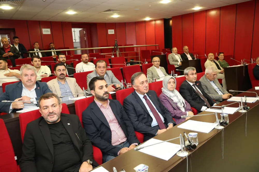 BAŞKAN BÜYÜKGÖZ MECLİSTE MÜJDE VERDİ 