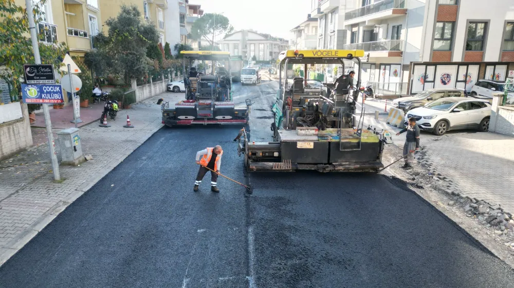 İzmit Belediyesinden Alikahya’ya konforlu ve güvenli yol düzenlemesi