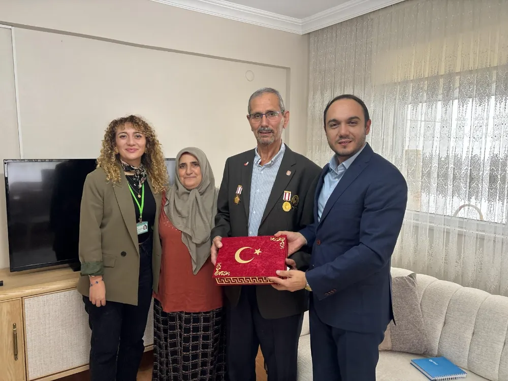 Gebze’de Kıbrıs Gazilerine minnet ziyareti