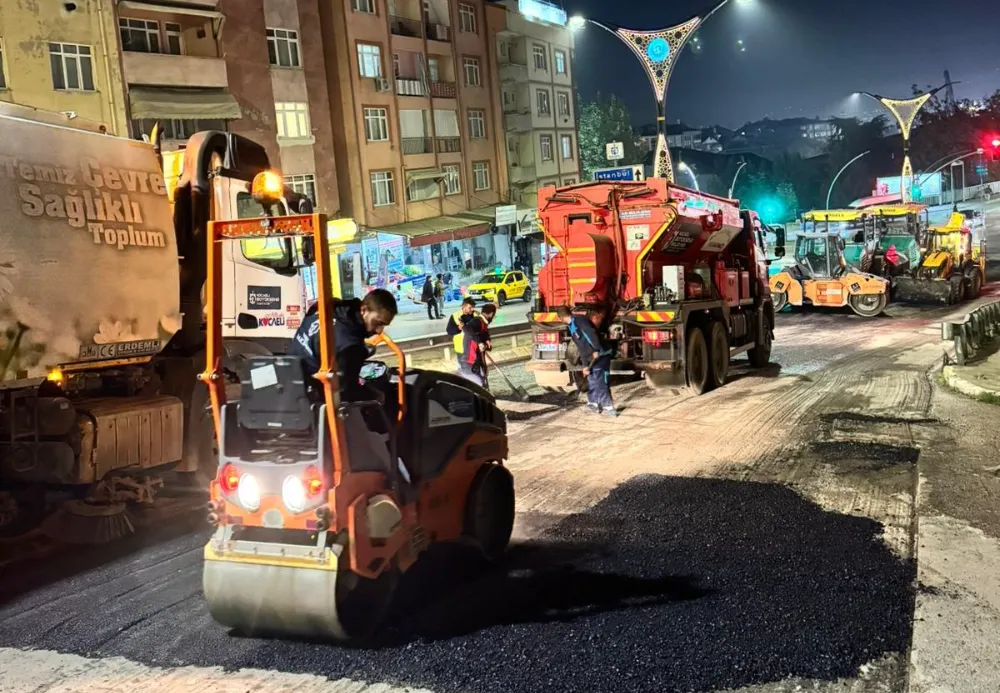 Santral Rampası’ndaki çalışma  bugün tamamlanacak