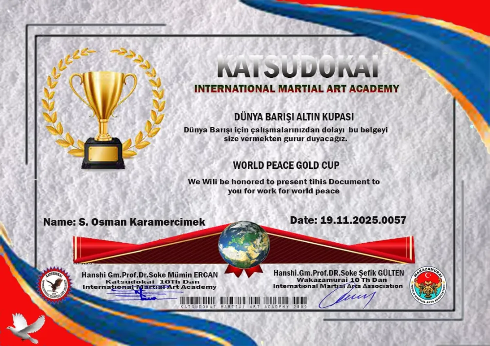 USTALARIN USTASI KARAMERCİMEK’E BÜYÜK ONUR