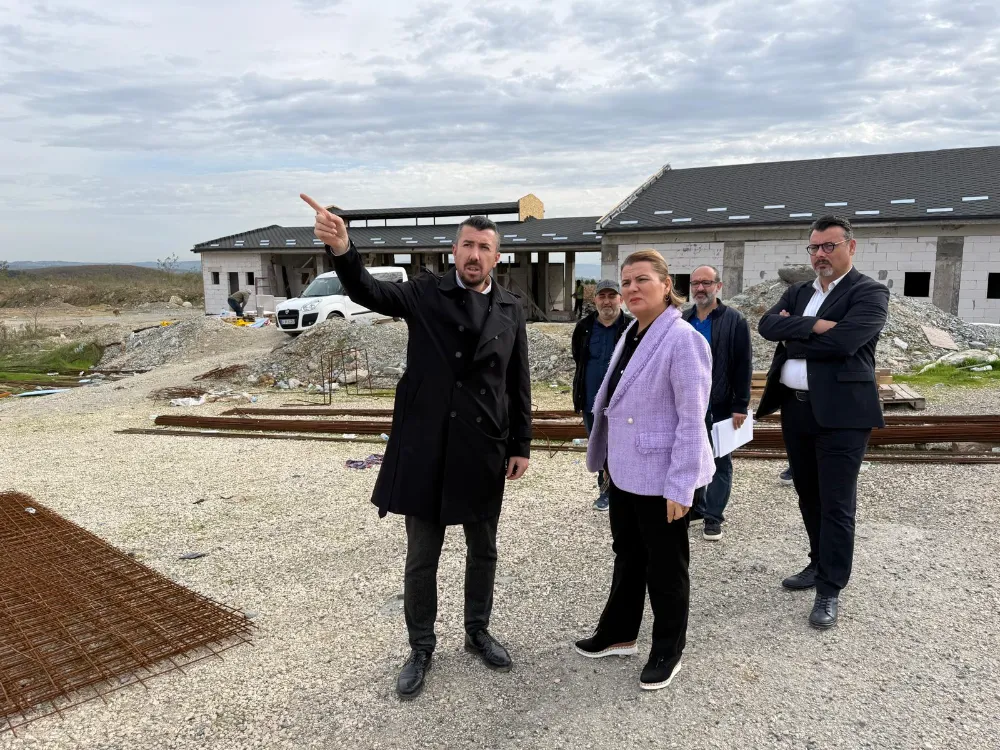 Fatma Başkan, Dost Pati Yaşam Alanı’ndaki çalışmaları inceledi