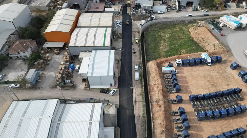 GEBZE’DE ASFALT ÇALIŞMALARI HIZ KESMİYOR