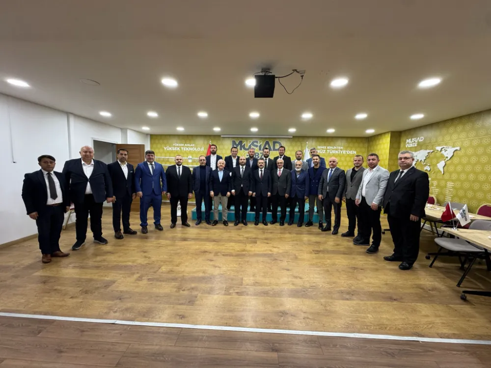 MÜSİAD Gebze Kocaeli Valisini ve Gebze Kaymakamını Ağırladı