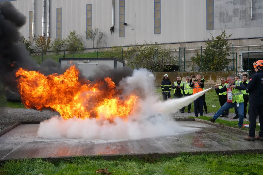 GTO’DAN AFET VE YANGIN TATBİKATI: GERÇEK SENARYODA GERÇEK MÜDAHALE