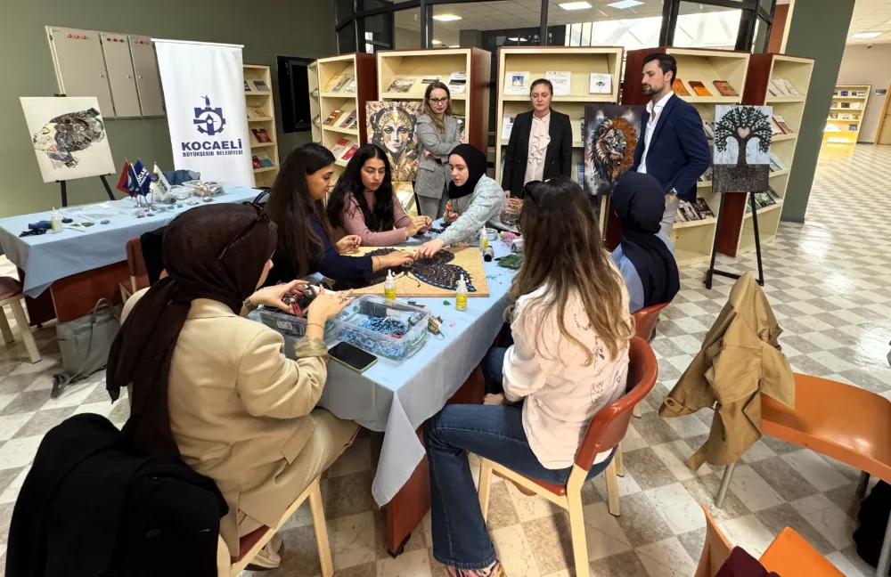 Büyükşehir’den Avrupa Atık Azaltım Haftası’na özel atölyeler;  Elektronik atıklardan sanata çevreci dönüşüm   