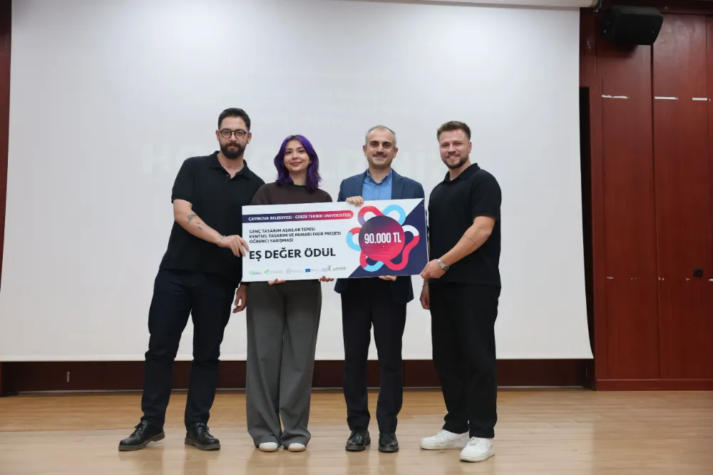 Yourban Projesi Genç Tasarım  Yarışması ödül töreni gerçekleştirildi   