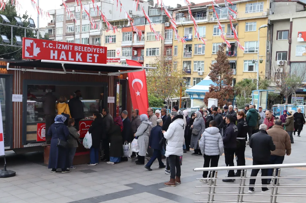 Halk Et Projesi vatandaşın yüzünü güldürmeye devam ediyor