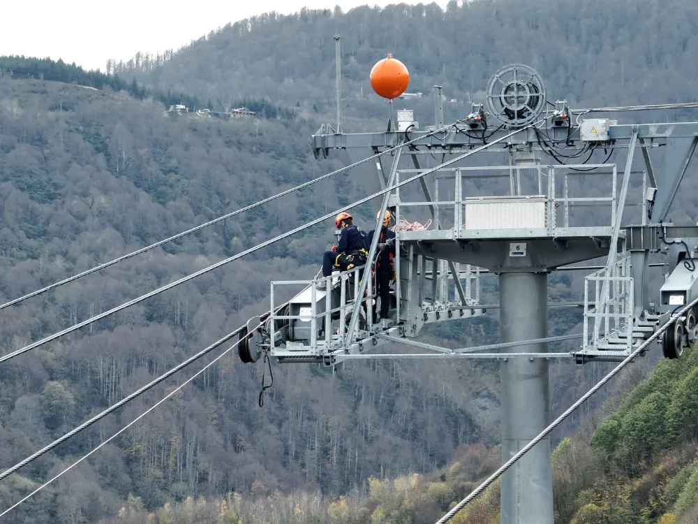 Kartepe Teleferik’te nefes kesen kurtarma tatbikatı