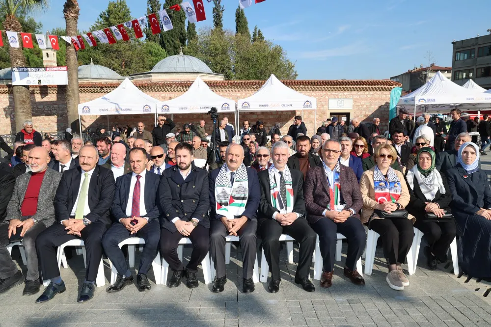 Gebze’de Filistin’e Destek Kermesi Düzenlendi