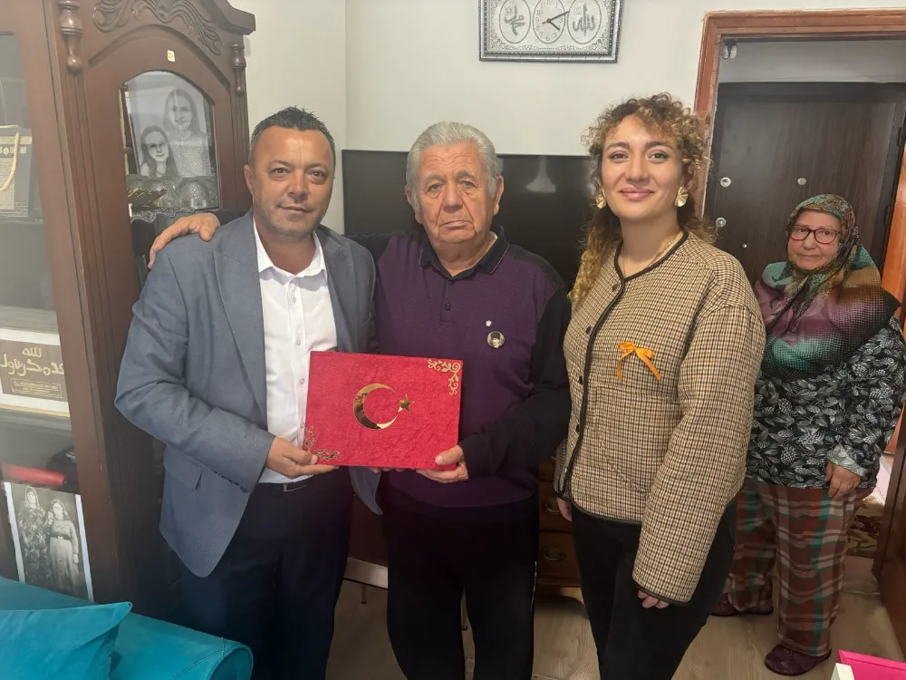 İzmit Belediyesi Kıbrıs Gazilerini ziyaret etmeye devam ediyor