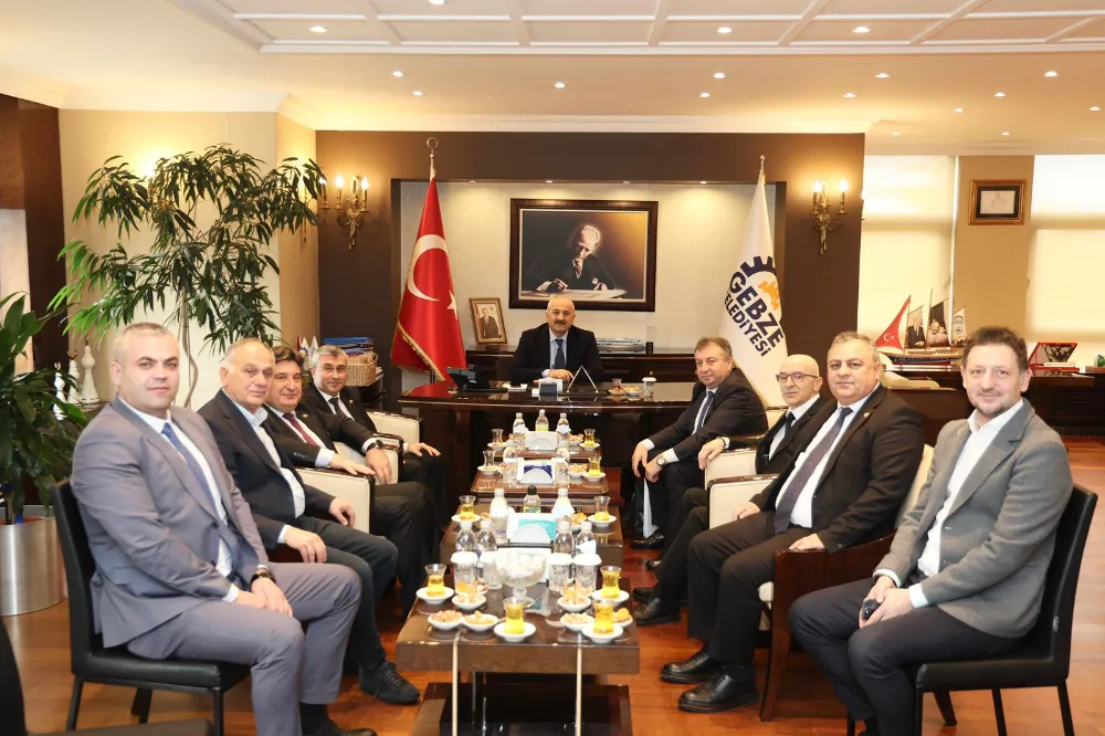 Gebze Belediye Başkanı Büyükgöz, Shumen Belediye Başkanı Kristov’u Ağırladı