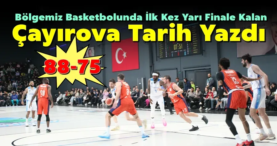 Çayırova Belediyespor Tarih Yazdı!