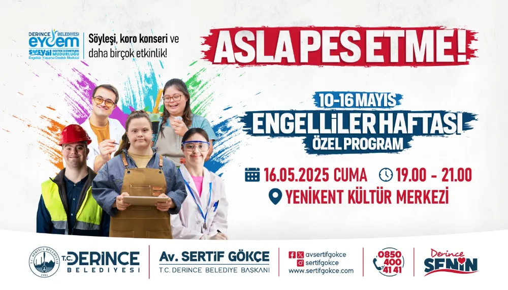 Derince’de Çok Özel Bir Etkinlik