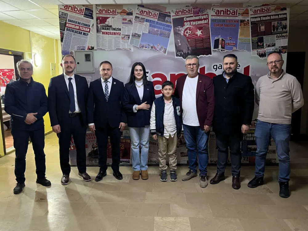 ANAHTAR PARTİDEN GAZETEMİZE ZİYARET