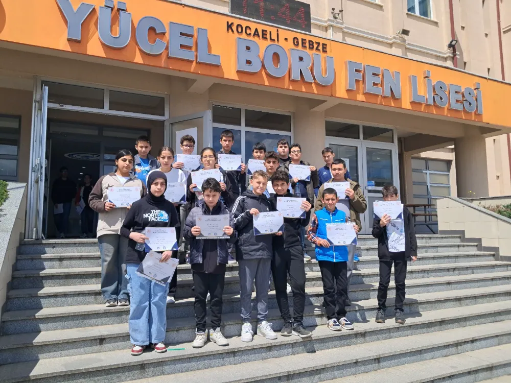 Yücel Boru Fen Lisesi Ev Sahipliğinde Dev Organizasyon:Gebze Fen Olimpiyatları