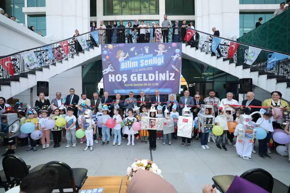 Çayırova Belediyesi Bilim Şenliği kapılarını açtı