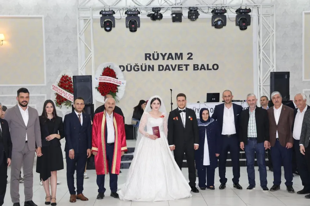 Basın yayın çalışanı dünya evine girdi 