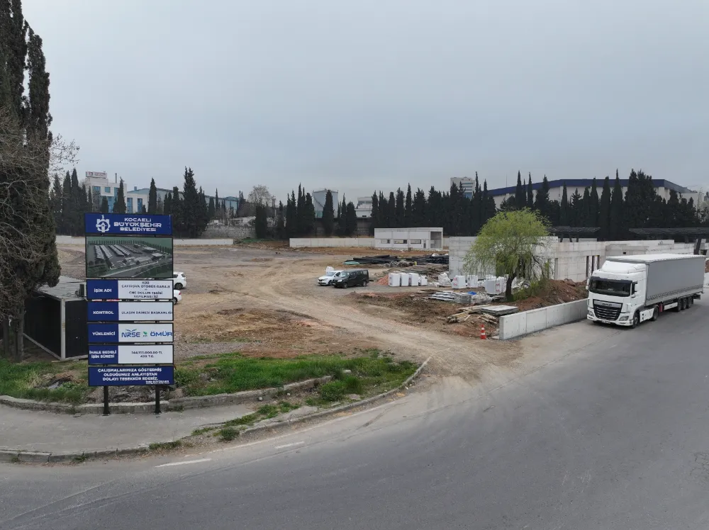 Çevreci garaj projesi yükseliyor