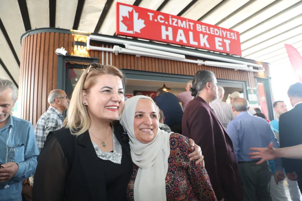 Halk Et Mobil Aracı Körfez’de yoğun ilgi gördü