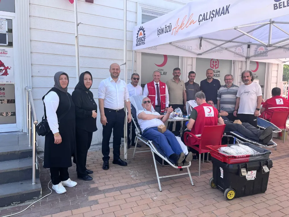 MHP Gebze İlçe Teşkilatı’ndan Anlamlı Kan Bağışı