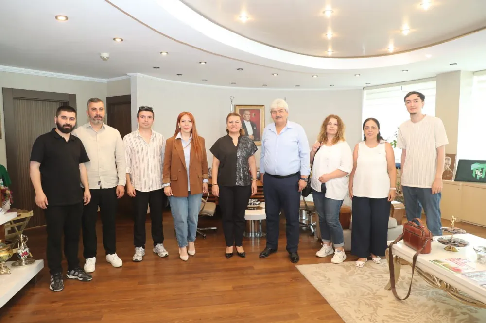 FUNDA BAŞKAN’DAN, FATMA BAŞKAN’A ZİYARET
