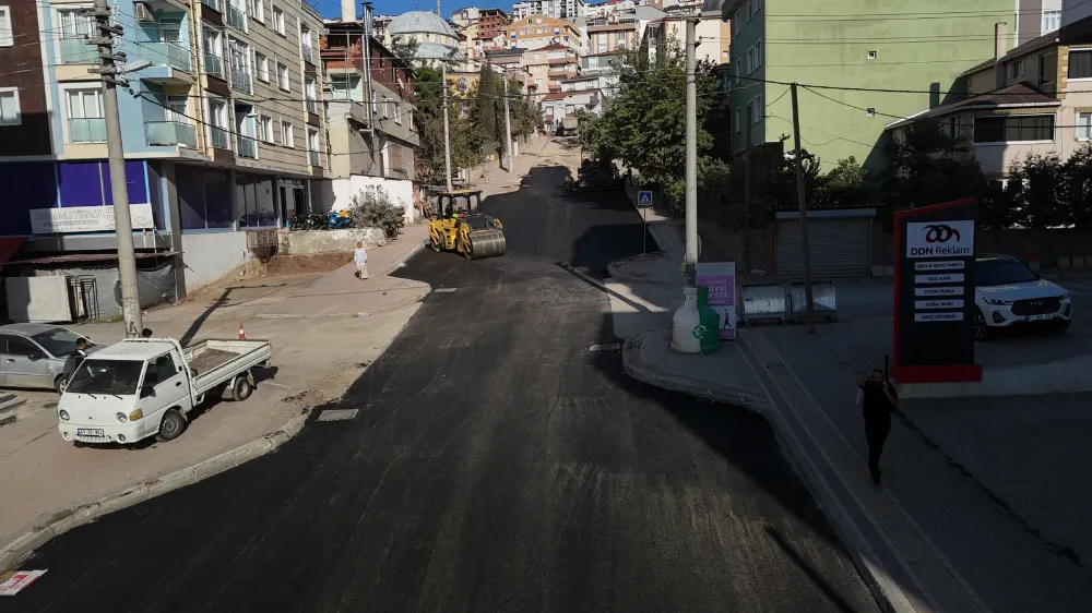 Gebze’de Asfalt Çalışmaları Sürüyor