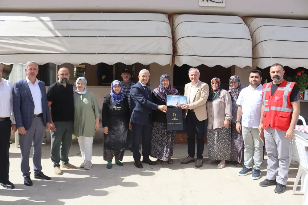 Durhasan’da talepler yerinde incelendi, yeni projeler planlandı