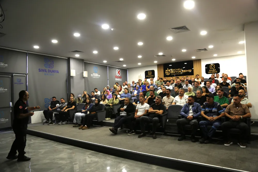 Büyükşehir’den 1084 personele acil durum eğitimi