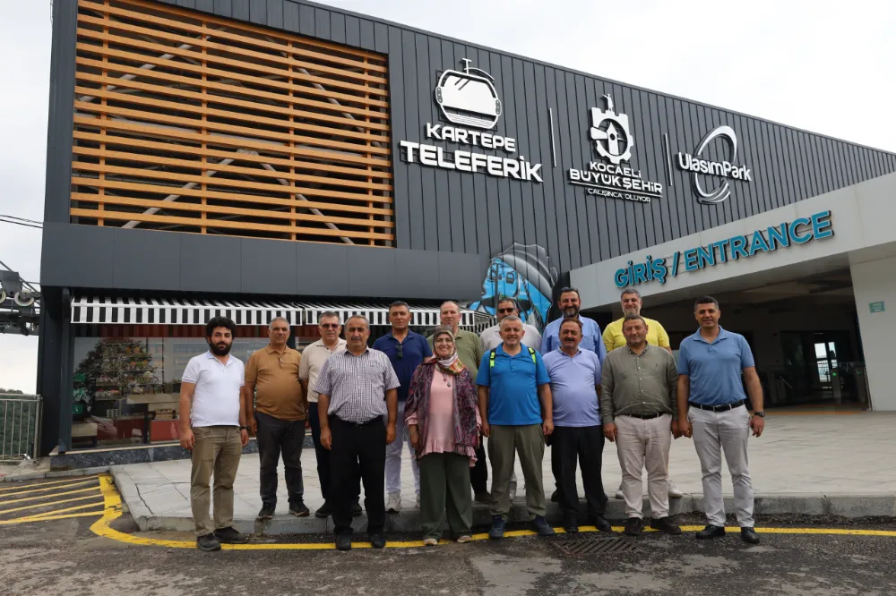 Büyükşehir, muhtarlara projeleri gezdirdi